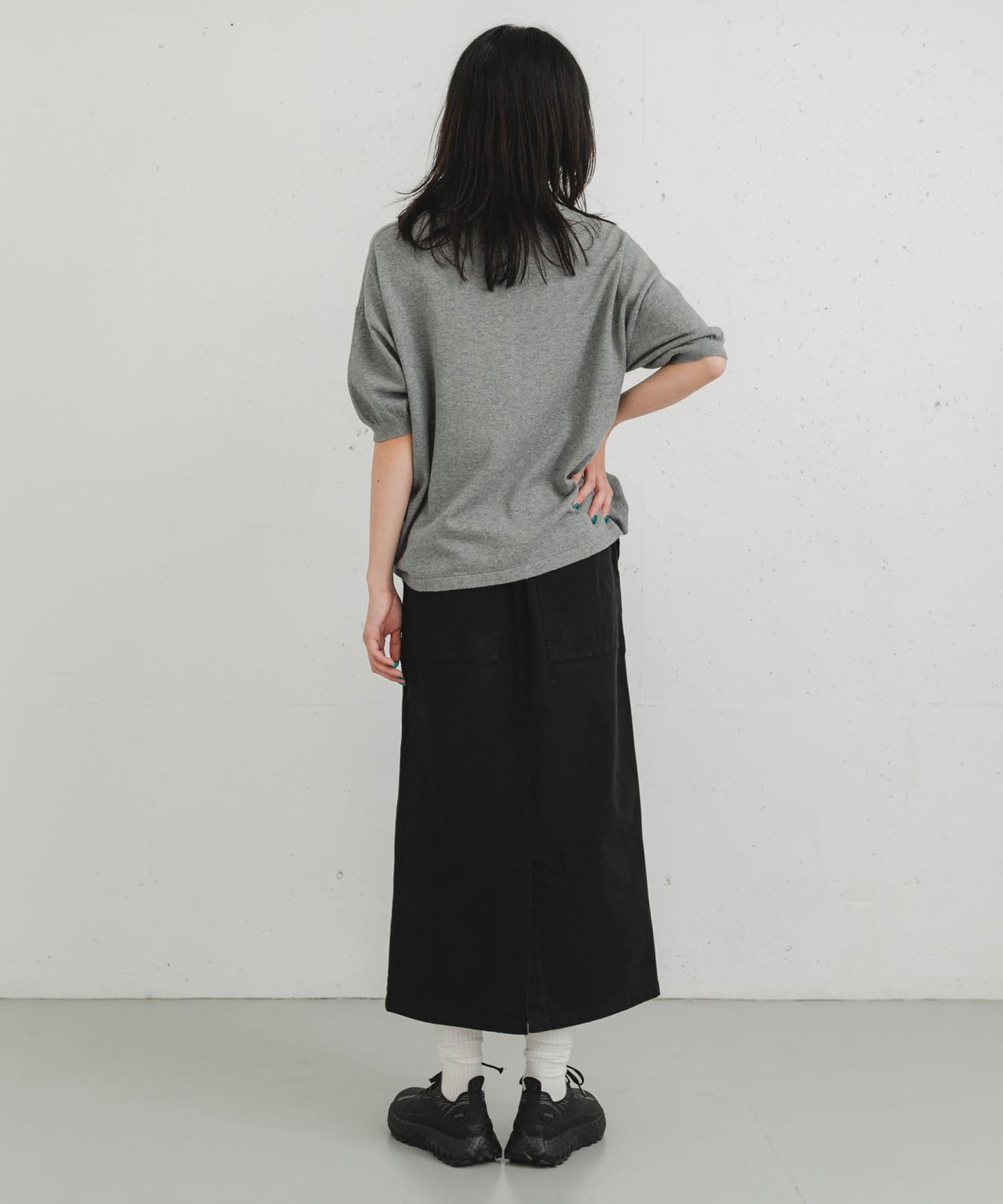 「特別訂製」GRAMICCI 彈力斜紋半身裙