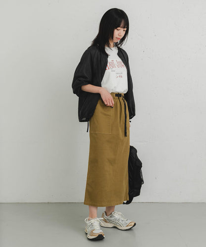 「特別訂製」GRAMICCI 彈力斜紋半身裙