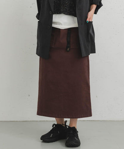 「特別訂製」GRAMICCI 彈力斜紋半身裙