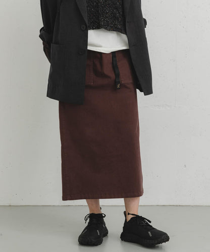「特別訂製」GRAMICCI 彈力斜紋半身裙