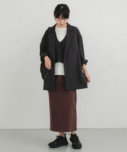 「特別訂製」GRAMICCI 彈力斜紋半身裙