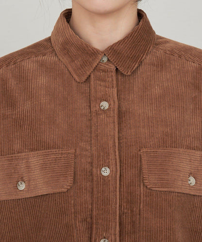 燈芯絨襯衫