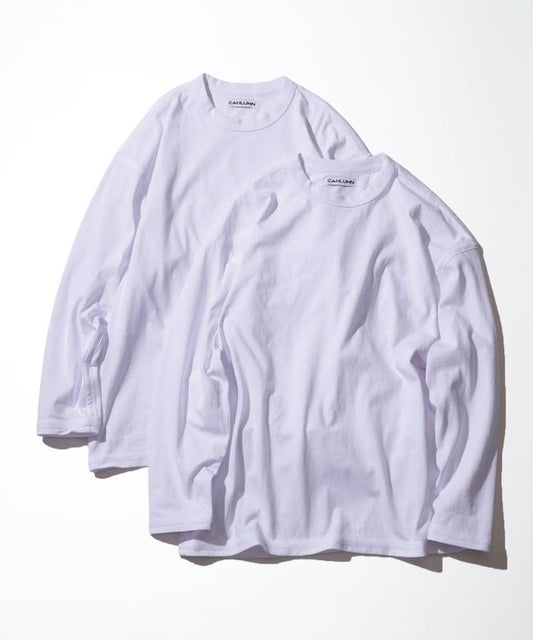 2件裝可雙面穿長袖T恤 “REGULAR FIT”