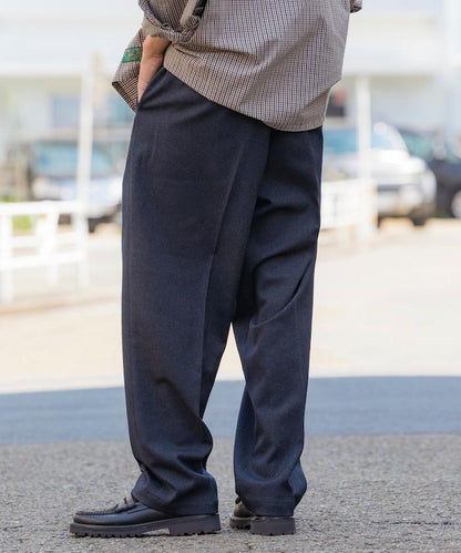 LANATEC WOOLY 寬鬆休閒西裝褲【可搭配套裝】