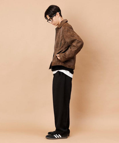 LANATEC WOOLY 寬鬆休閒西裝褲【可搭配套裝】