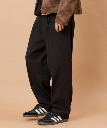 LANATEC WOOLY 寬鬆休閒西裝褲【可搭配套裝】