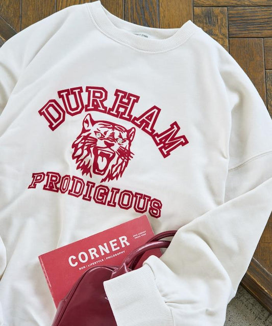 鑲鑽虎頭印花衛衣