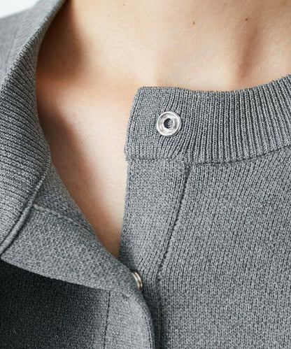 按扣針織開衫
