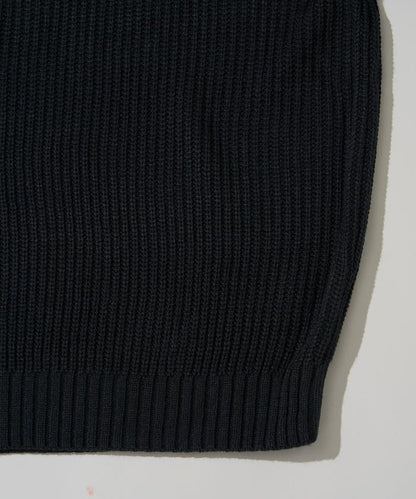 特別刺繡橫紋圓領針織衫【限量】