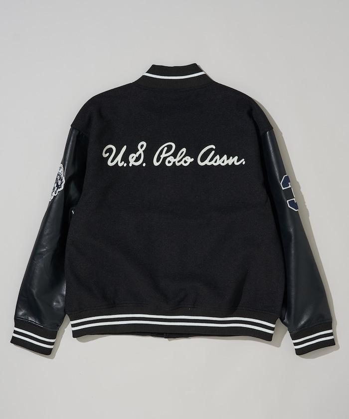 特別款仿皮棒球夾克