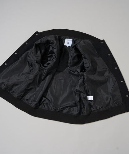 特別款仿皮棒球夾克