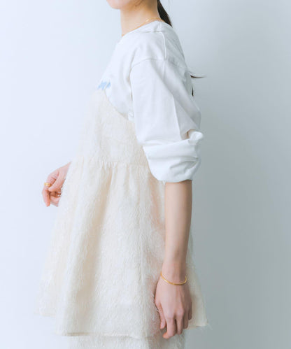 提花流蘇吊帶上衣