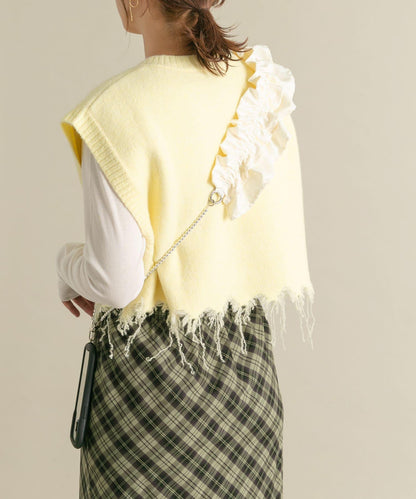 荷葉邊褶皺多功能肩帶