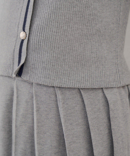 【可成套搭配】襯衫&開衫拼接套頭衫