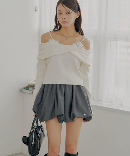 【Chico】泡泡短褲