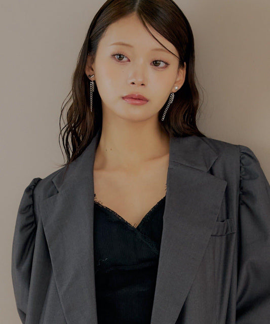 【Chico】不對稱鏈條耳環