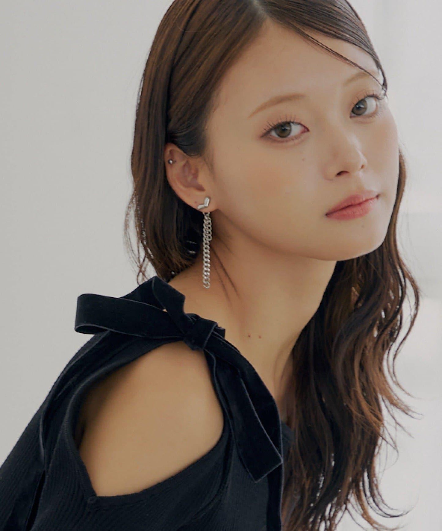 【Chico】不對稱鏈條耳環