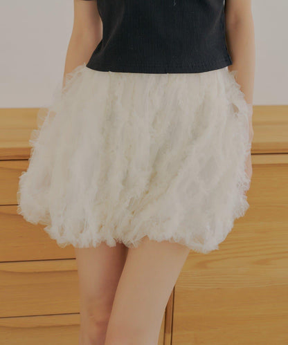 9月6日0點開售 蕾絲層疊泡泡短褲