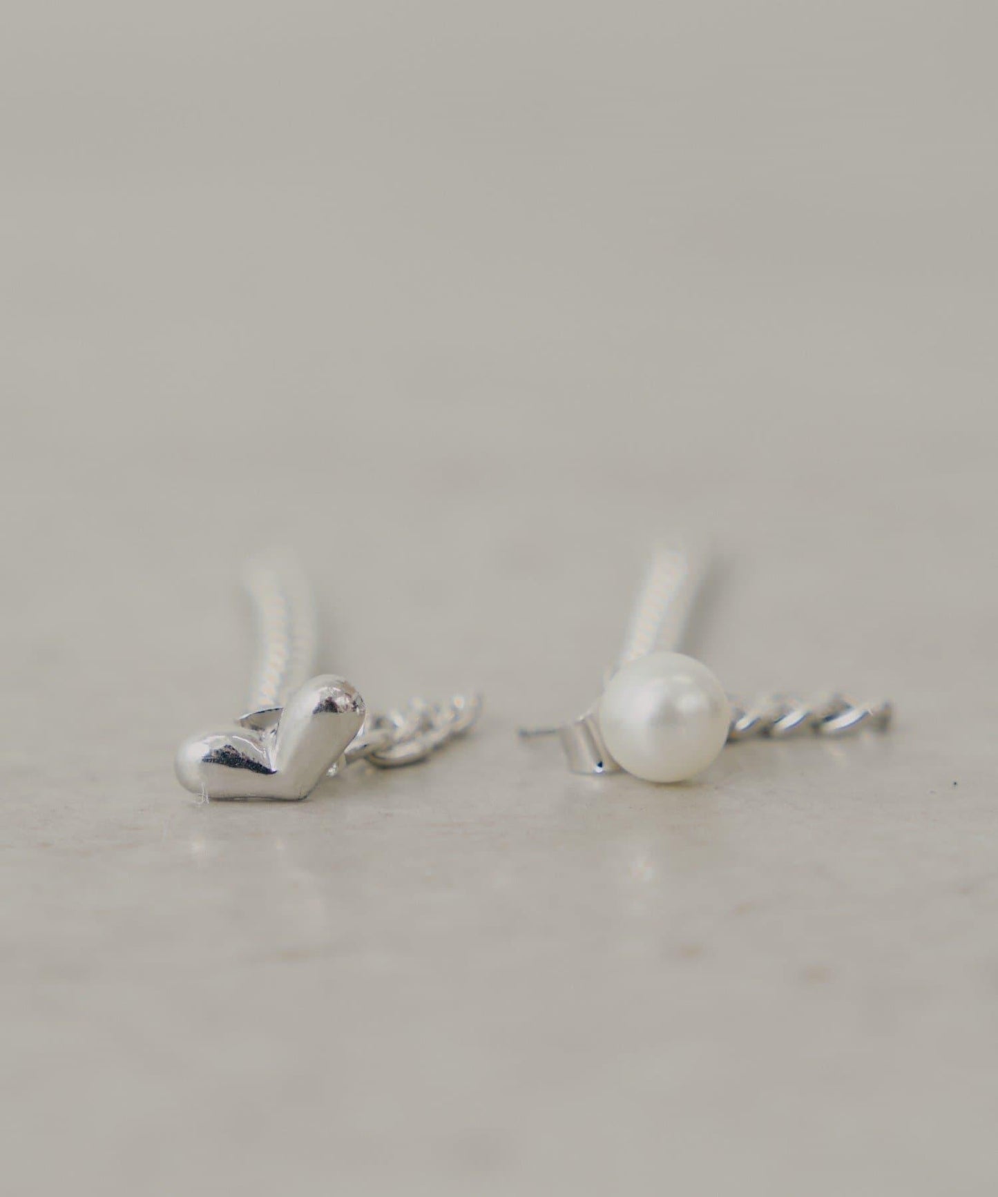 【Chico】不對稱鏈條耳環