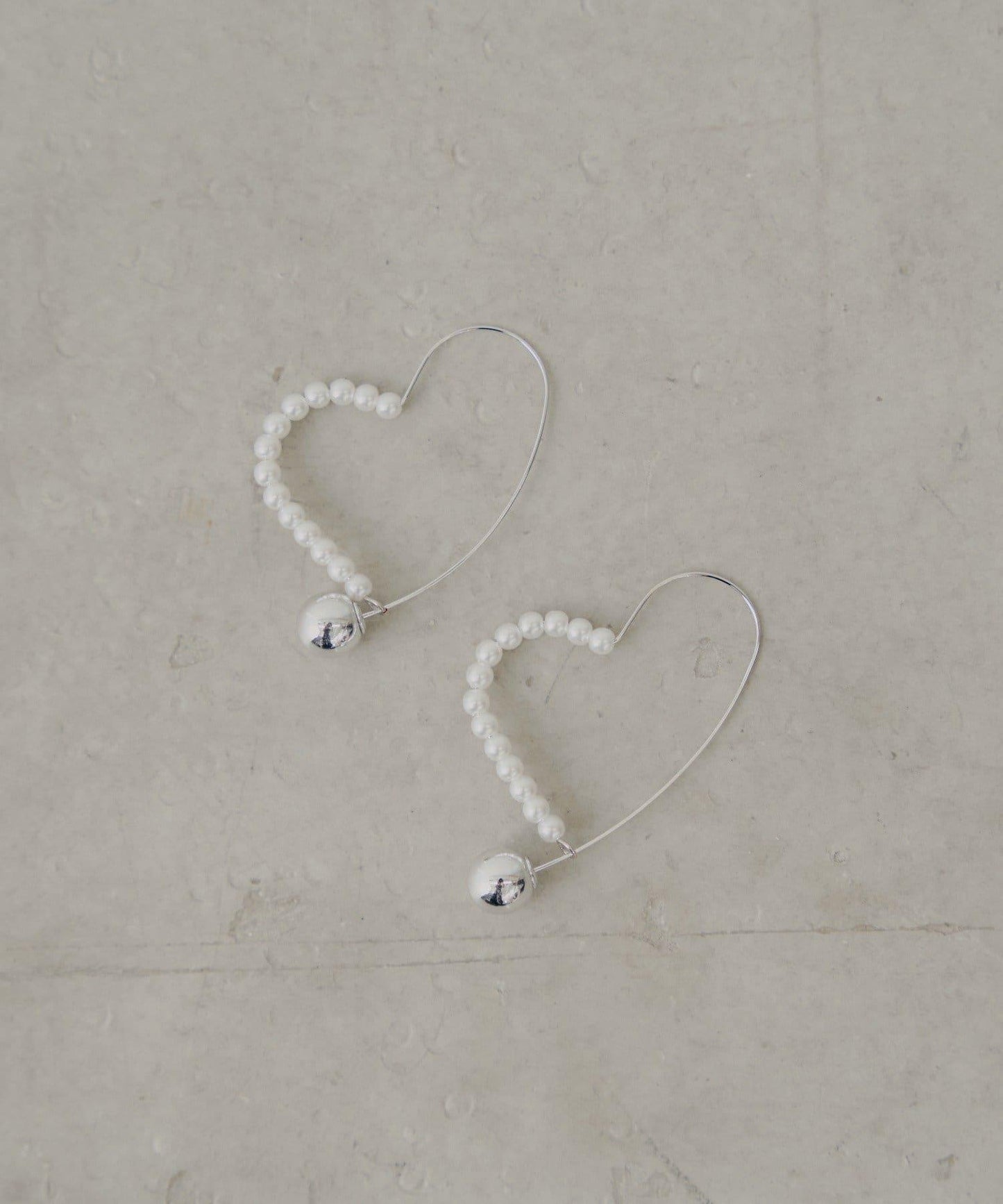 【Chico】愛心圈形耳環