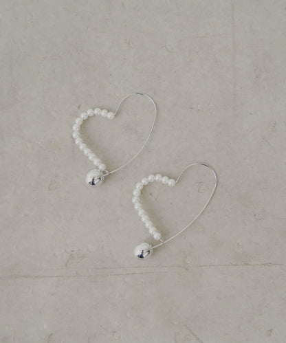 【Chico】愛心圈形耳環