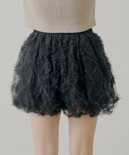 9月6日0點開售 蕾絲層疊泡泡短褲