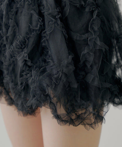 9月6日0點開售 蕾絲層疊泡泡短褲