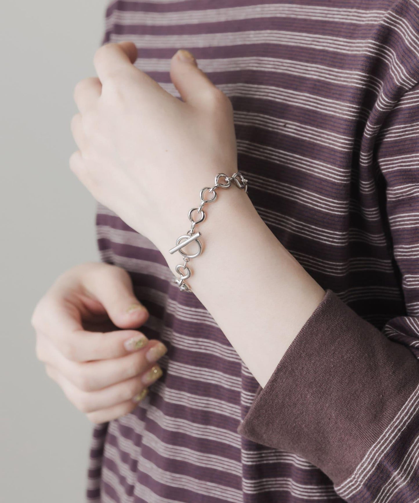 圓環鏈條搭扣手鍊