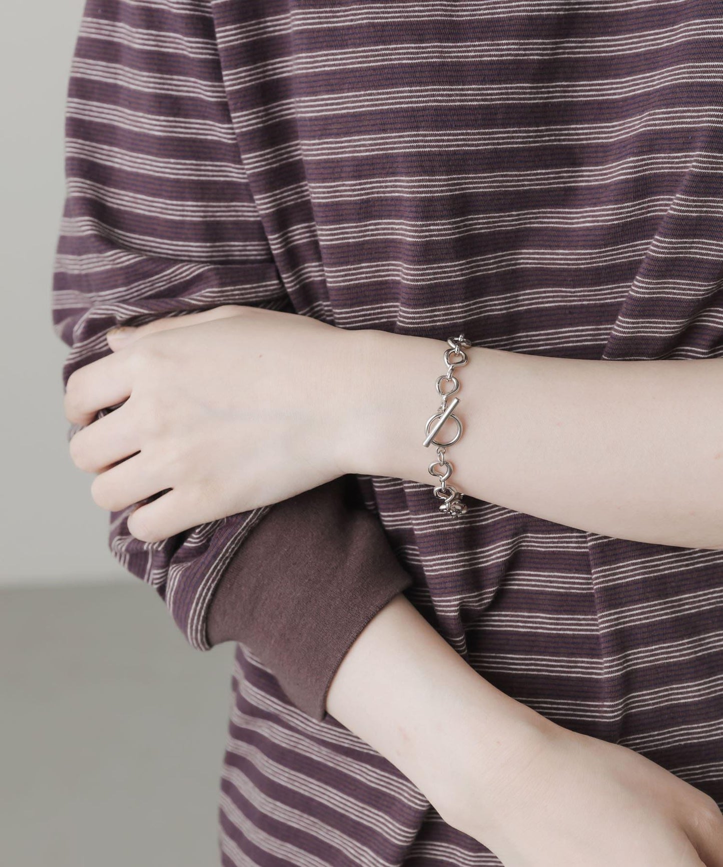 圓環鏈條搭扣手鍊