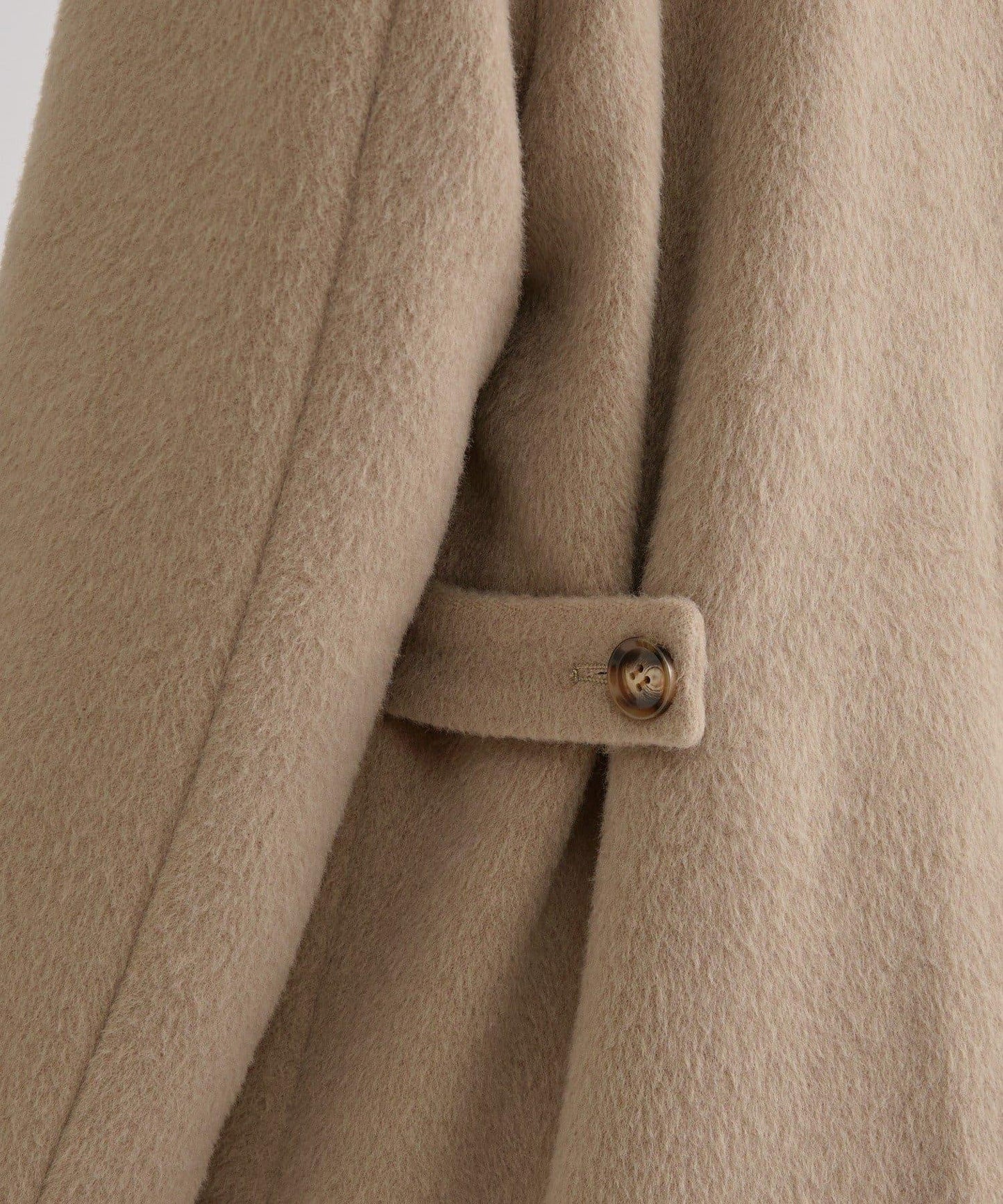 毛邊雙排扣西裝外套