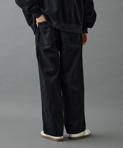 【AW/可成套搭配】生物酶處理磨毛斜紋長褲