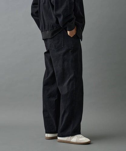 【AW/可成套搭配】生物酶處理磨毛斜紋長褲