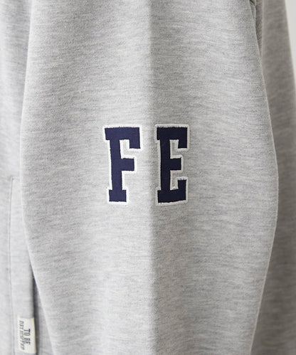 【NUNIFE】【可選2種長度】大字母印花連帽衛衣