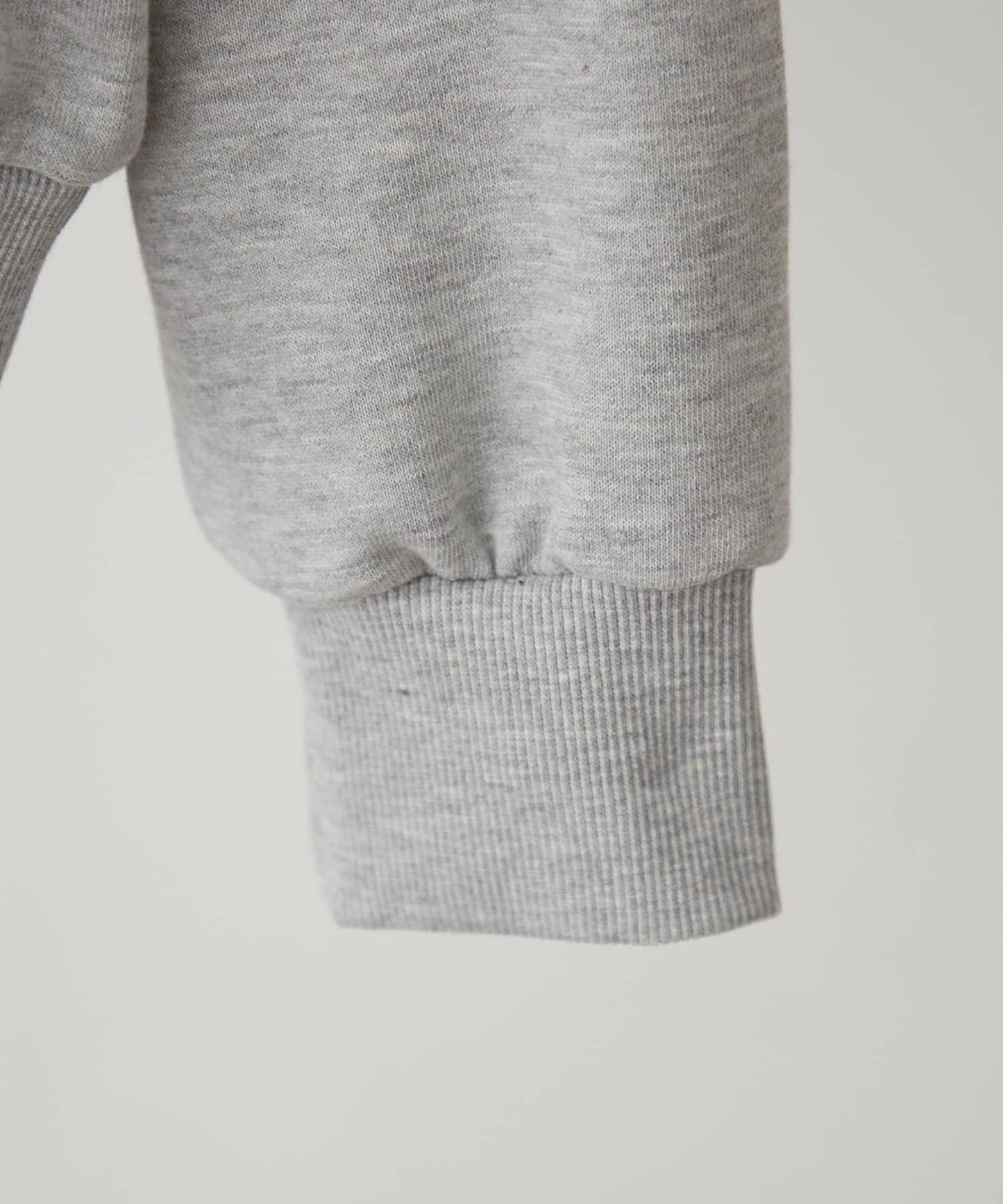 【NUNIFE】【可選2種長度】大字母印花連帽衛衣