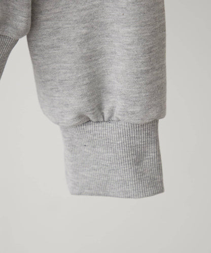 【NUNIFE】【可選2種長度】大字母印花連帽衛衣