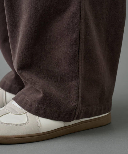 【AW/可成套搭配】生物酶處理磨毛斜紋長褲