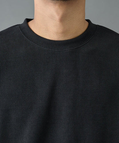 【AW】剪裁絨面套頭衫