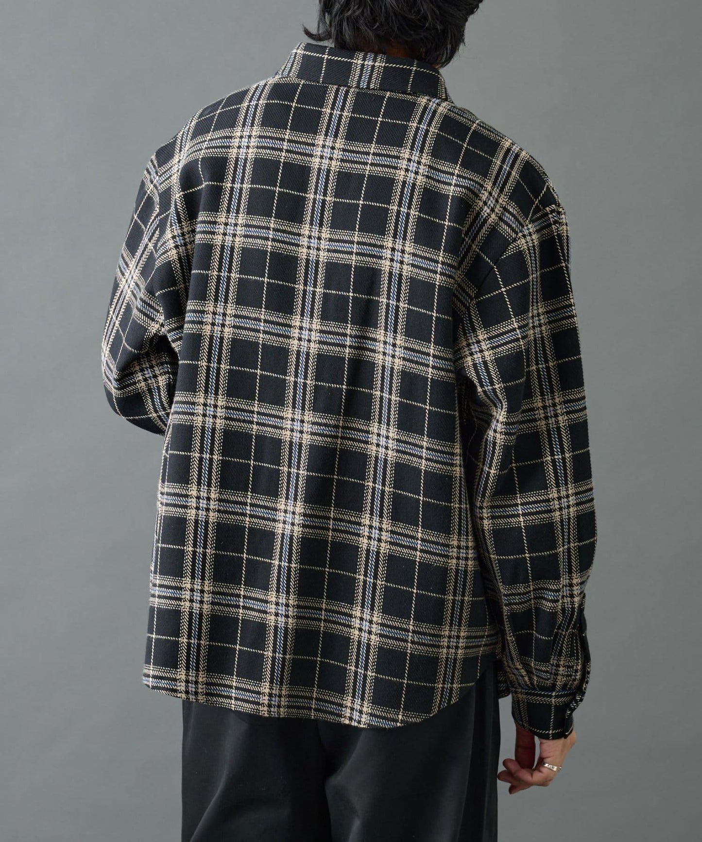 【AW】重磅斜紋格子襯衫