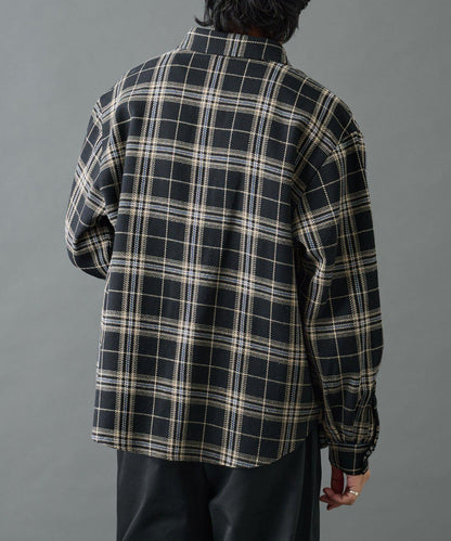 【AW】重磅斜紋格子襯衫