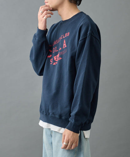 【AW】復古做舊學院風衛衣