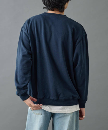 【AW】復古做舊學院風衛衣