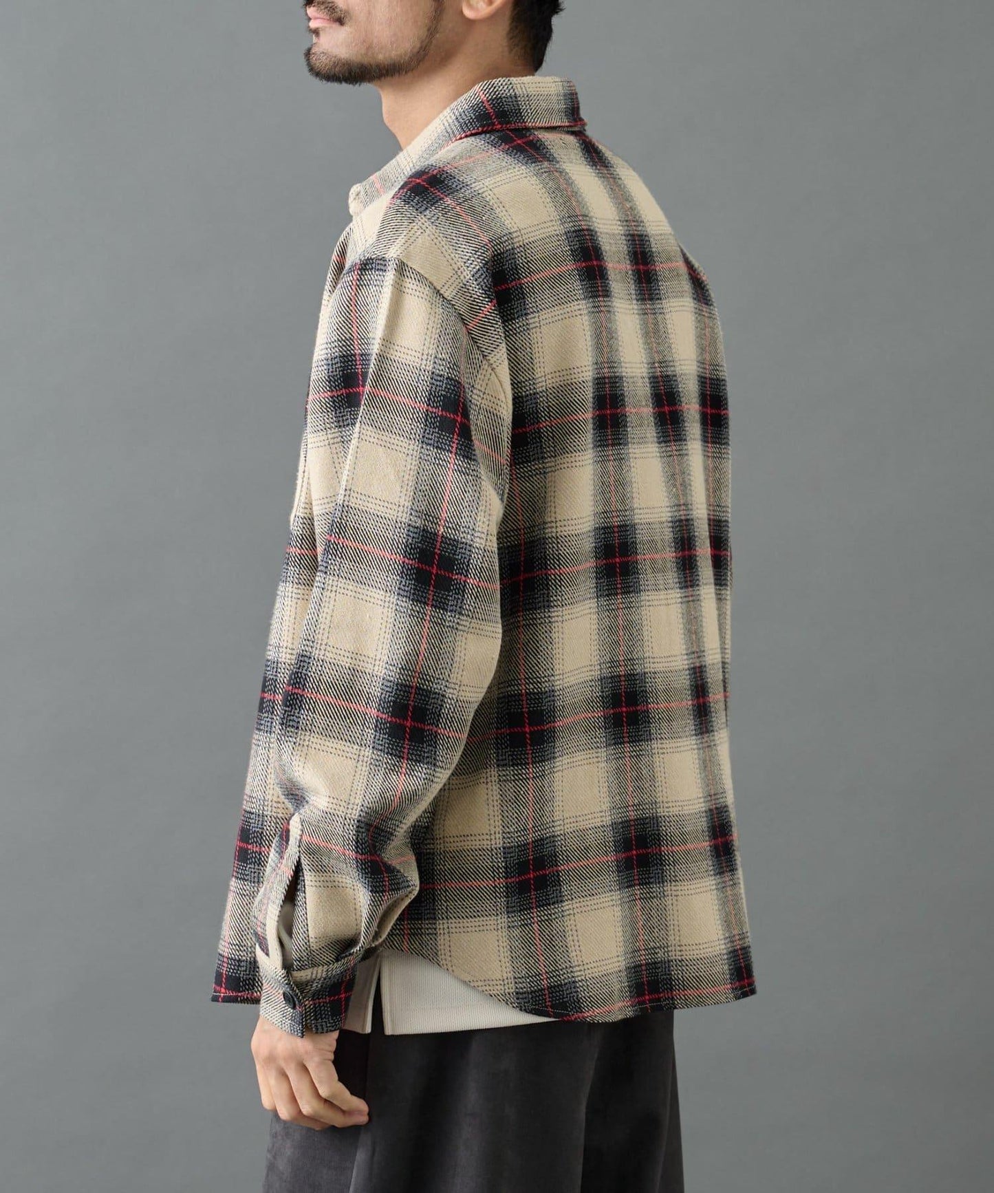 【AW】重磅斜紋格子襯衫