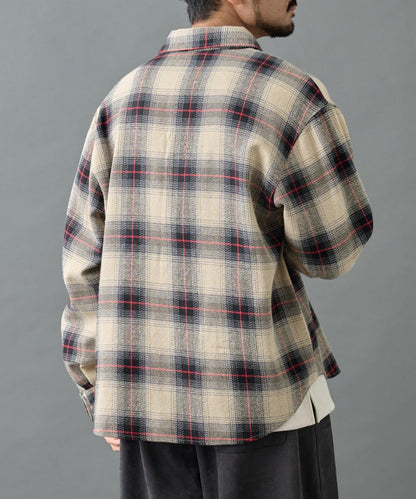 【AW】重磅斜紋格子襯衫