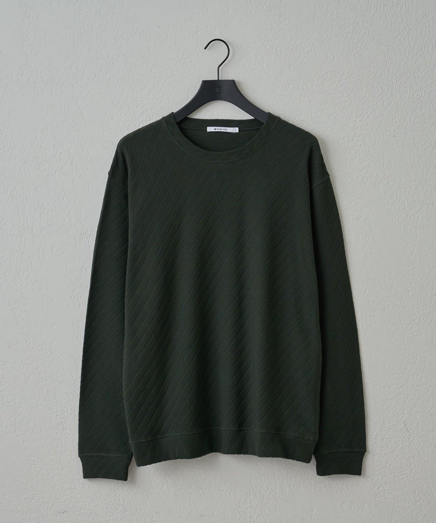 【AW】提花長袖T恤