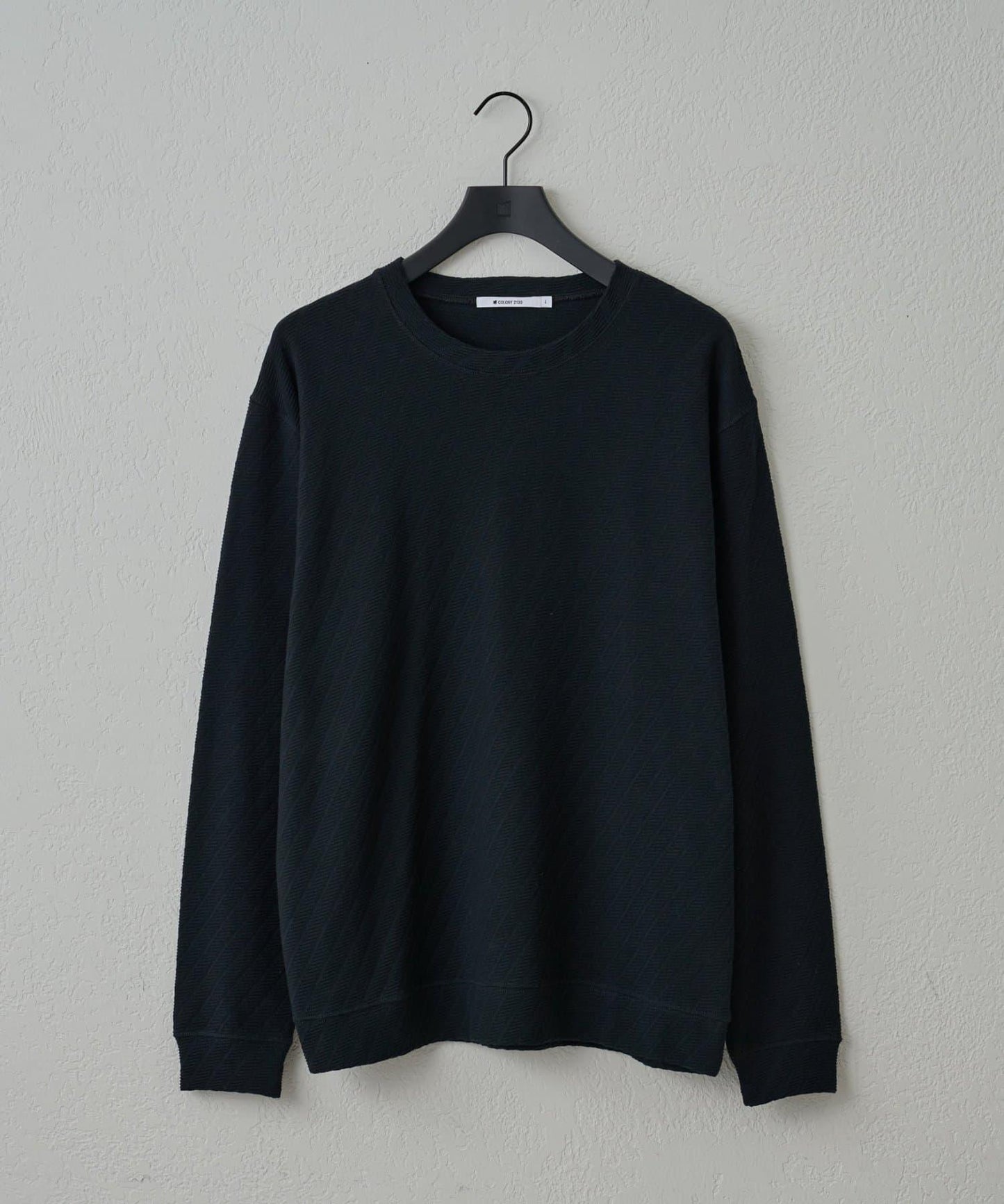 【AW】提花長袖T恤