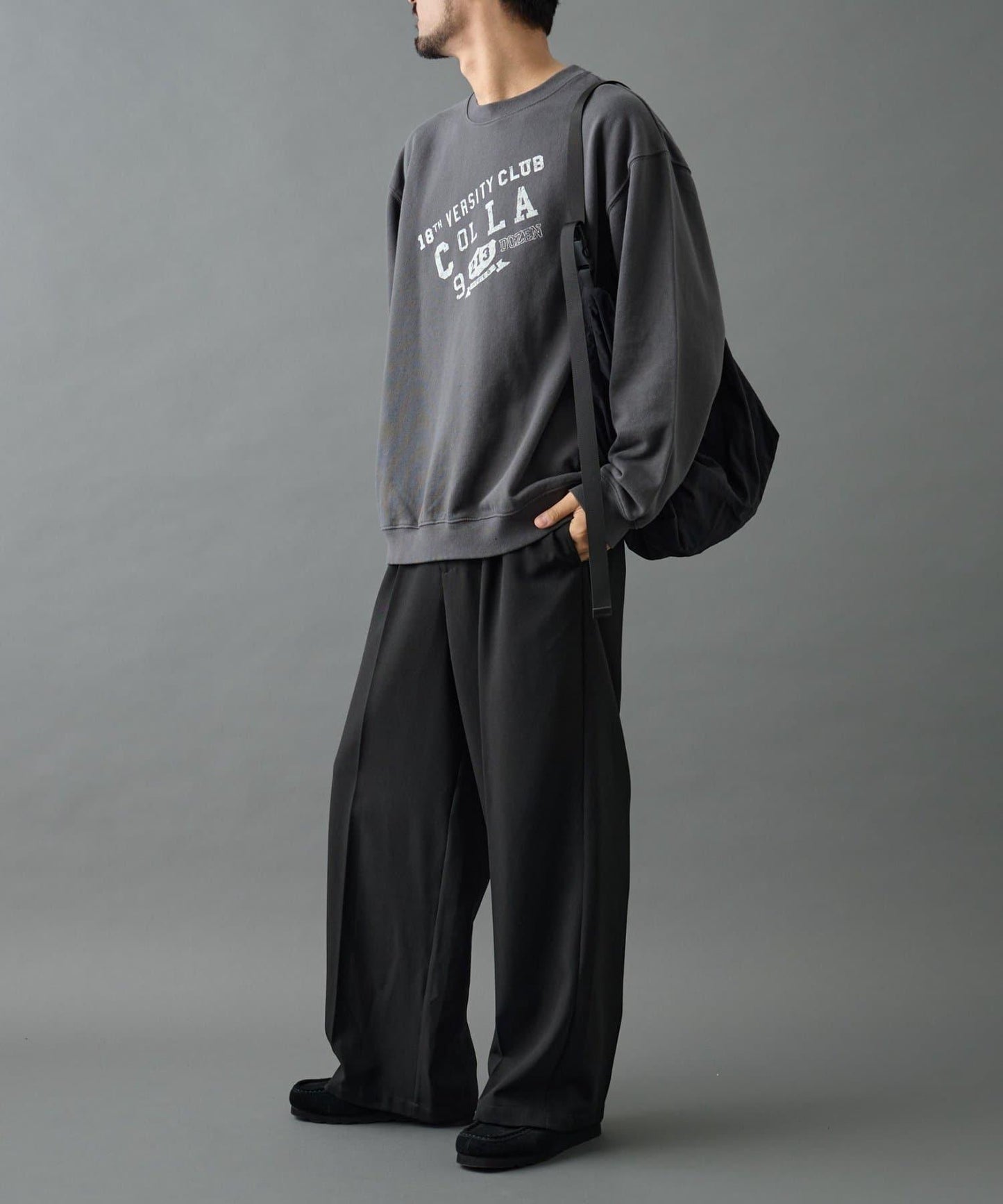 【AW】復古做舊學院風衛衣