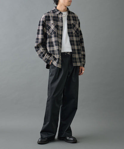 【AW】重磅斜紋格子襯衫