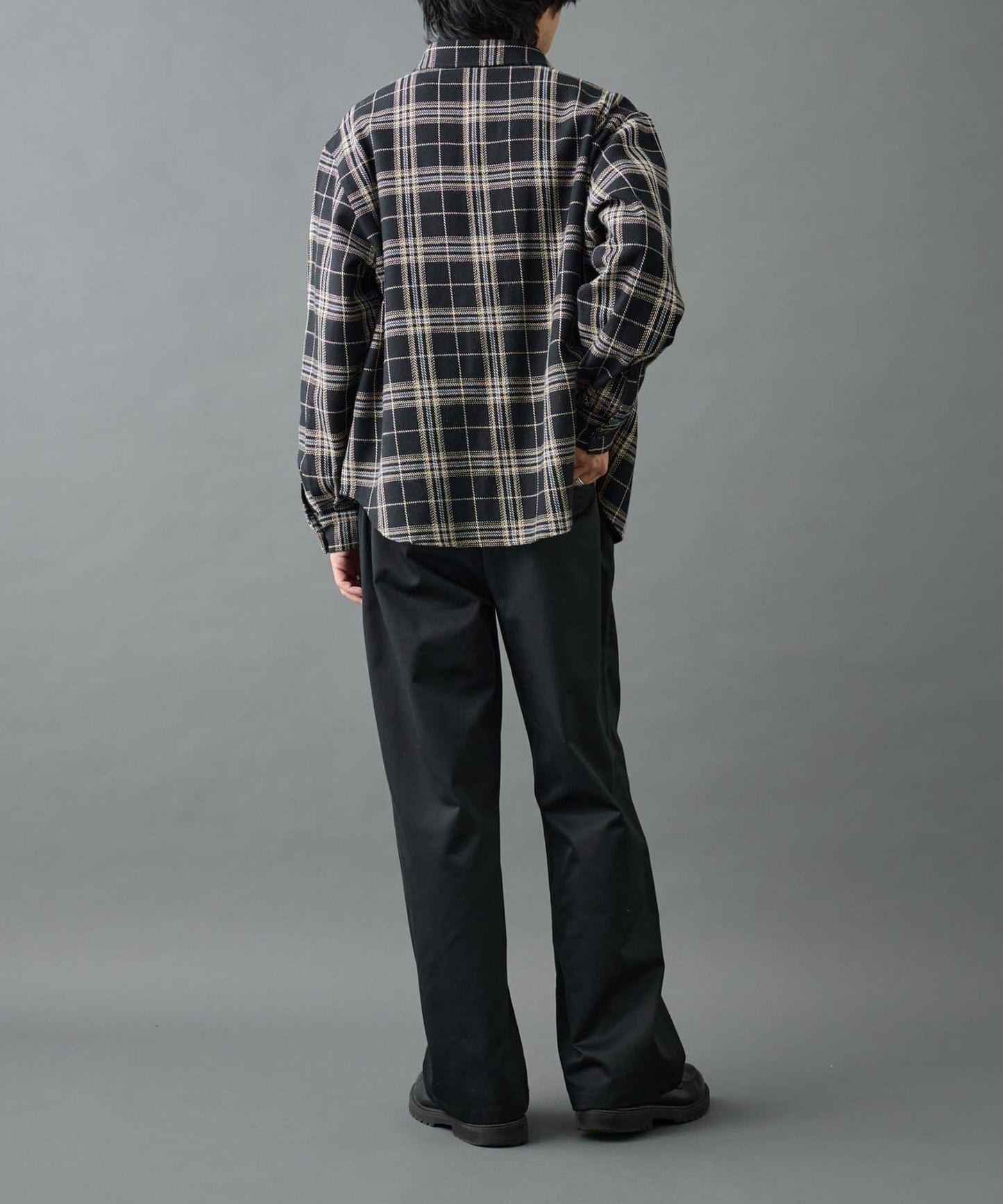 【AW】重磅斜紋格子襯衫