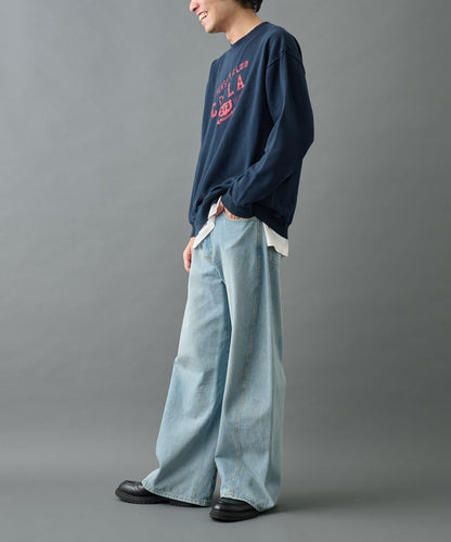 【AW】復古做舊學院風衛衣