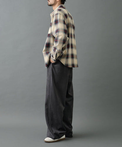 【AW】重磅斜紋格子襯衫